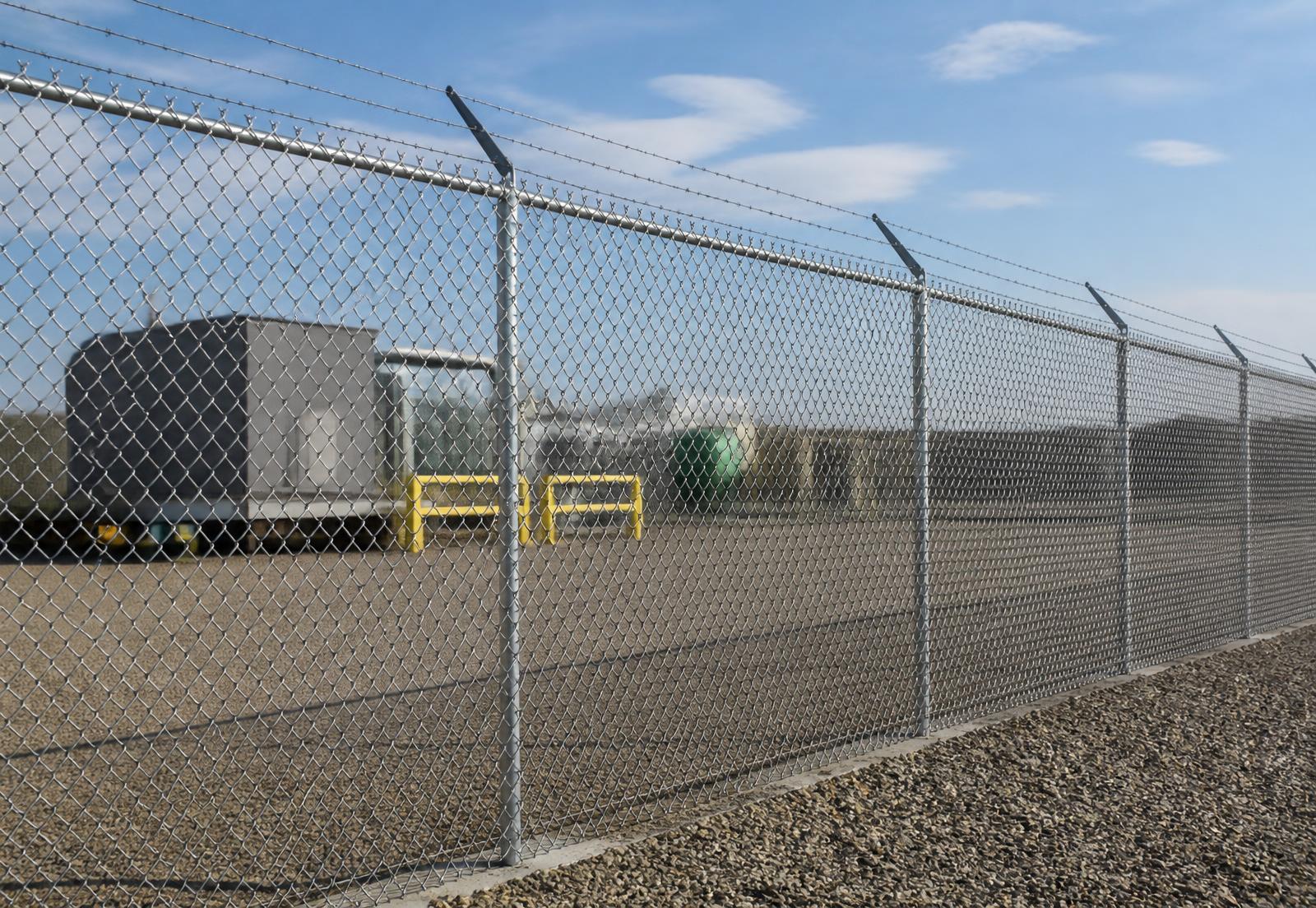 Chain-link fencing